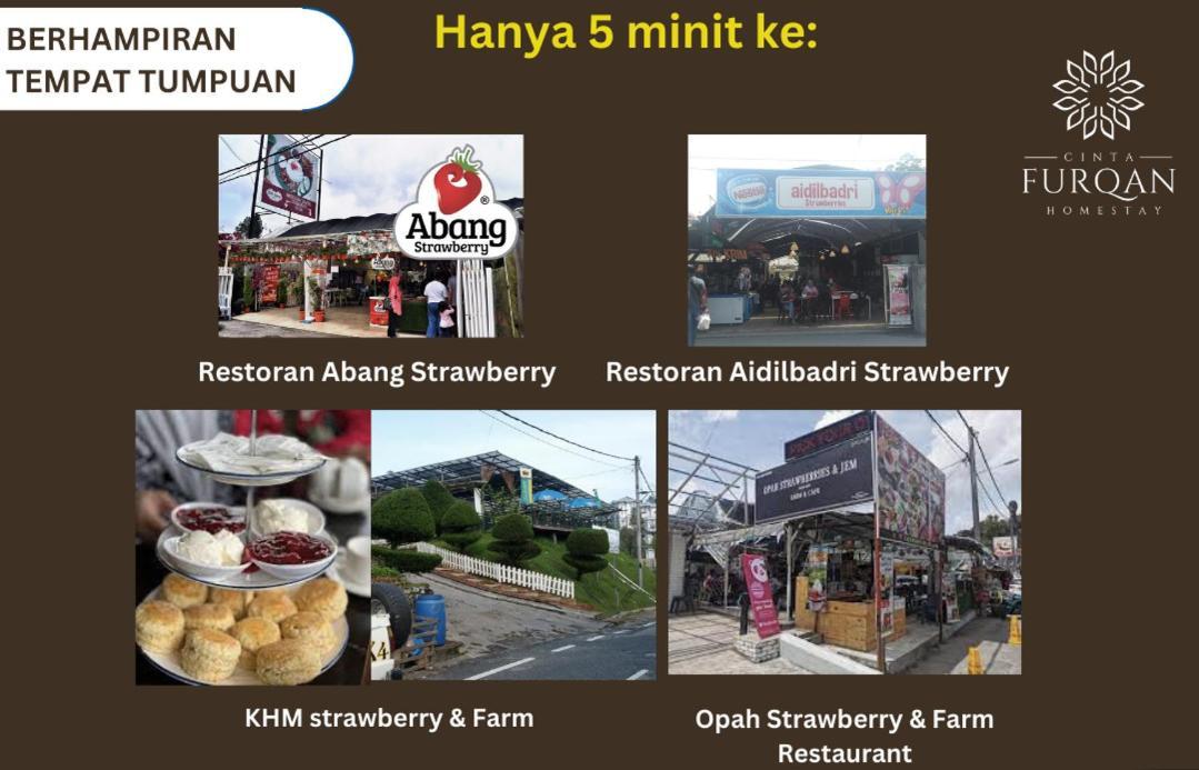 Homestay Cinta Furqan 1 - Apartment Cameron Highland Tanah Rata Kültér fotó